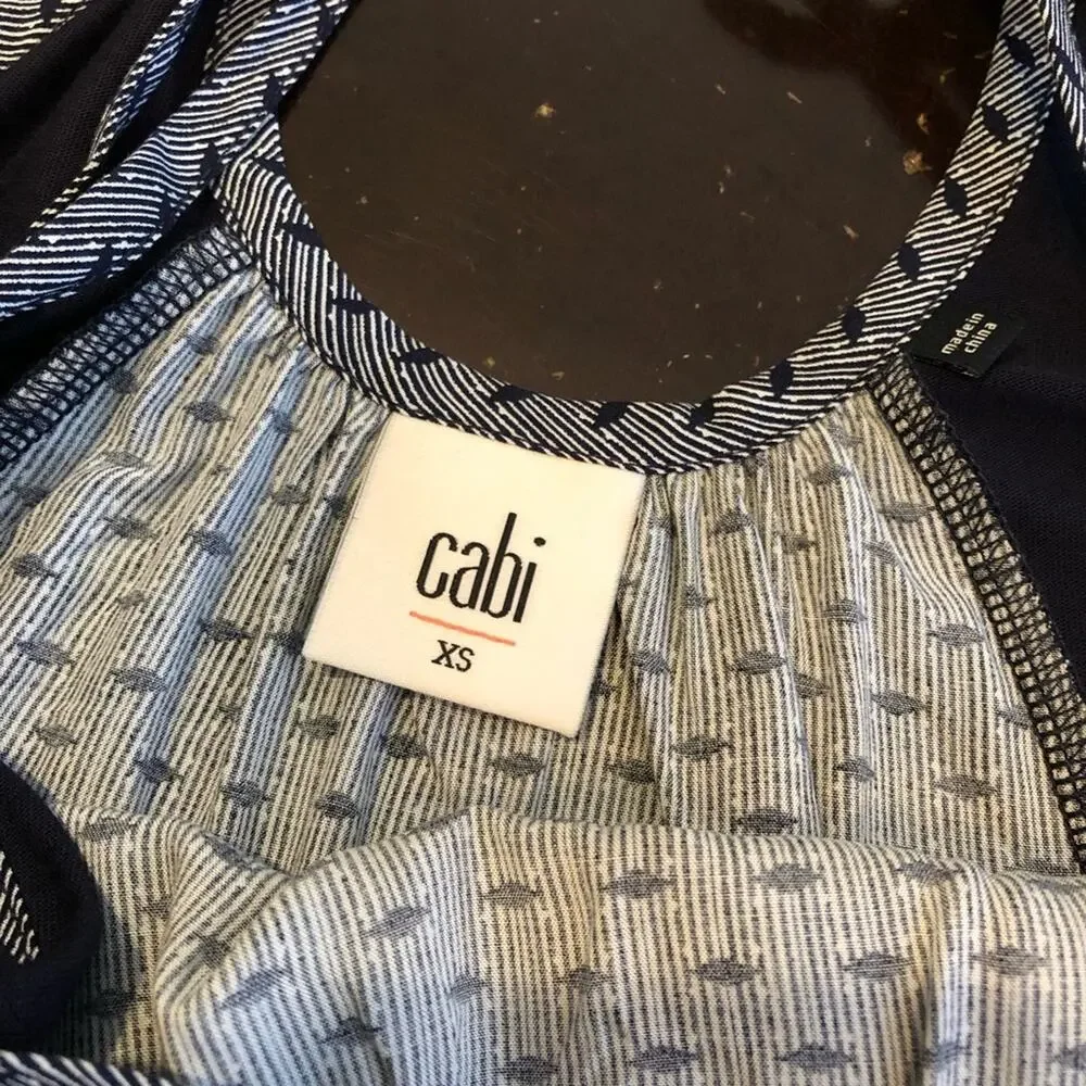 CAbi navy white